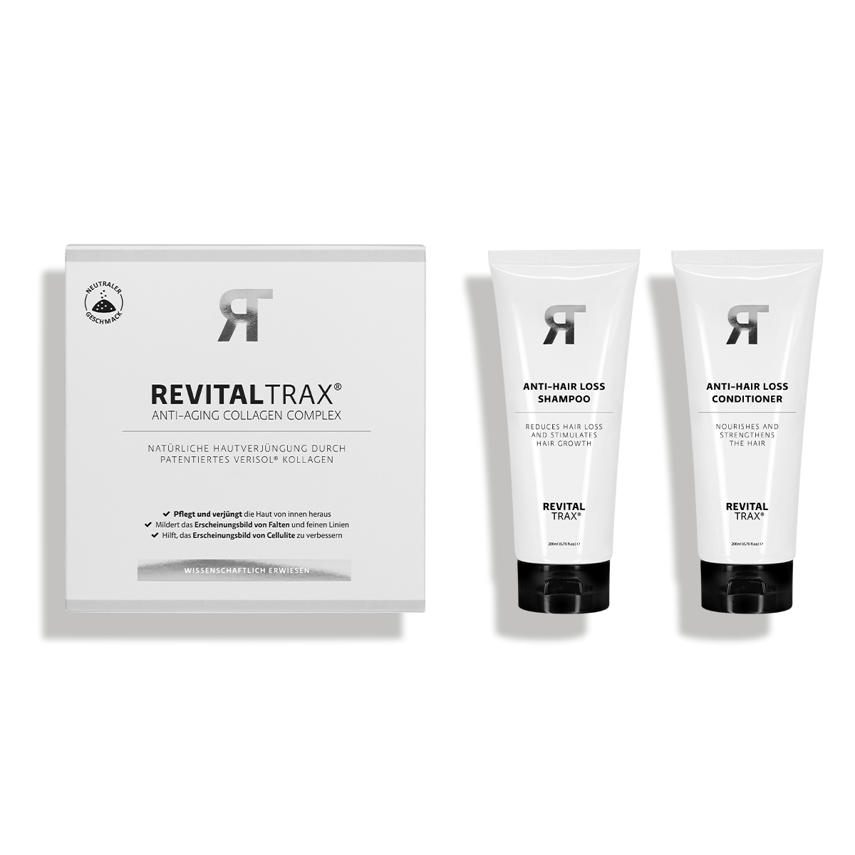 Anti-Aging Schönheits Kollagen Komplex + Anti-Haarausfall Shampoo & Conditioner
