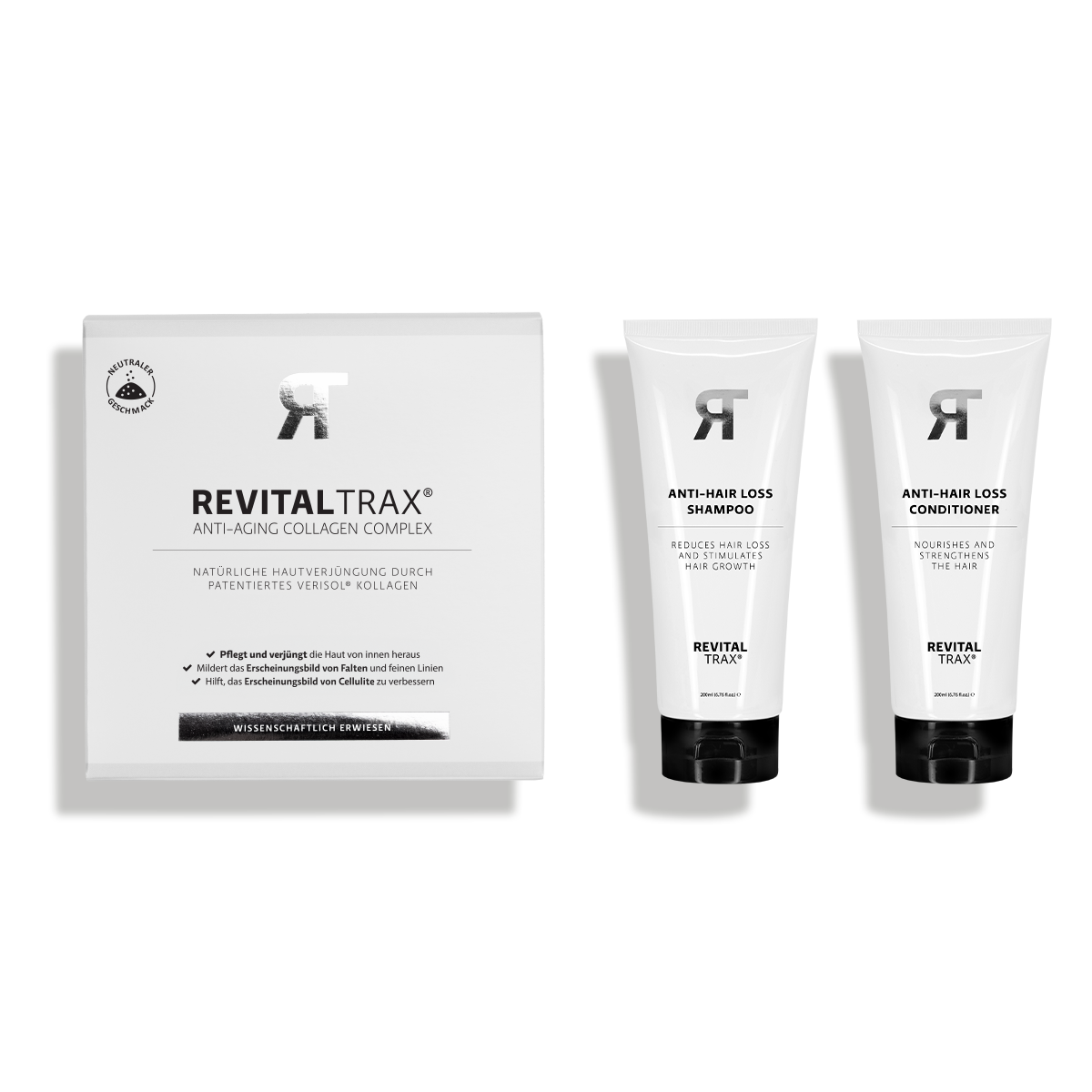 Anti-Aging Schönheits Kollagen Komplex + Anti-Haarausfall Shampoo & Conditioner