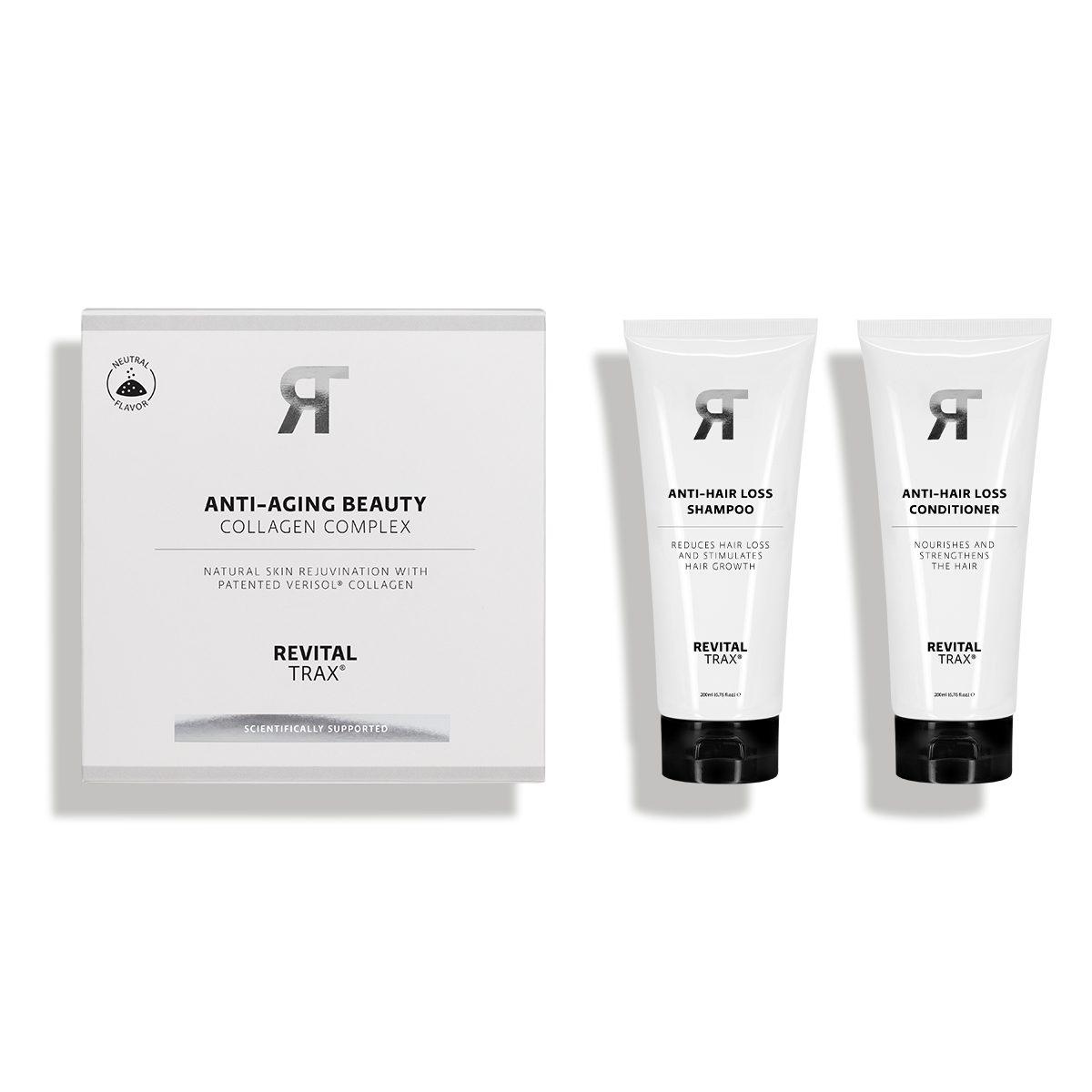 Anti-Aging Schönheits Kollagen Komplex + Anti-Haarausfall Shampoo & Conditioner