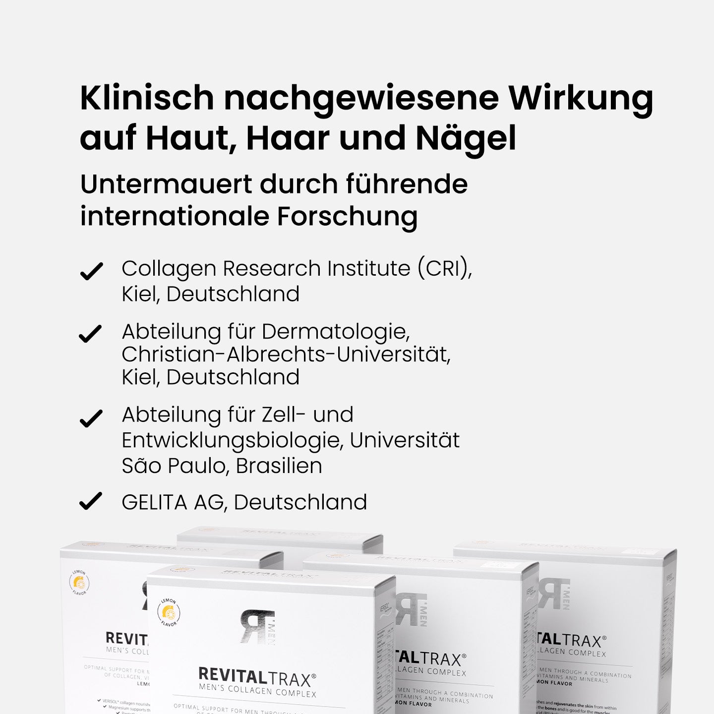 Männer Kollagen Komplex - 3 plus 1 Gratis