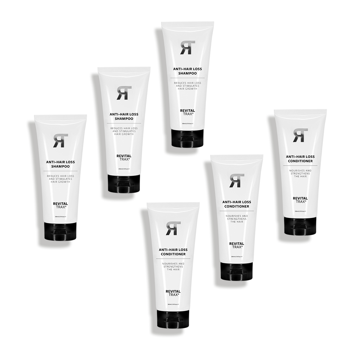 Anti-Haarausfall Bundle - 3 Shampoo & 3 Conditioner