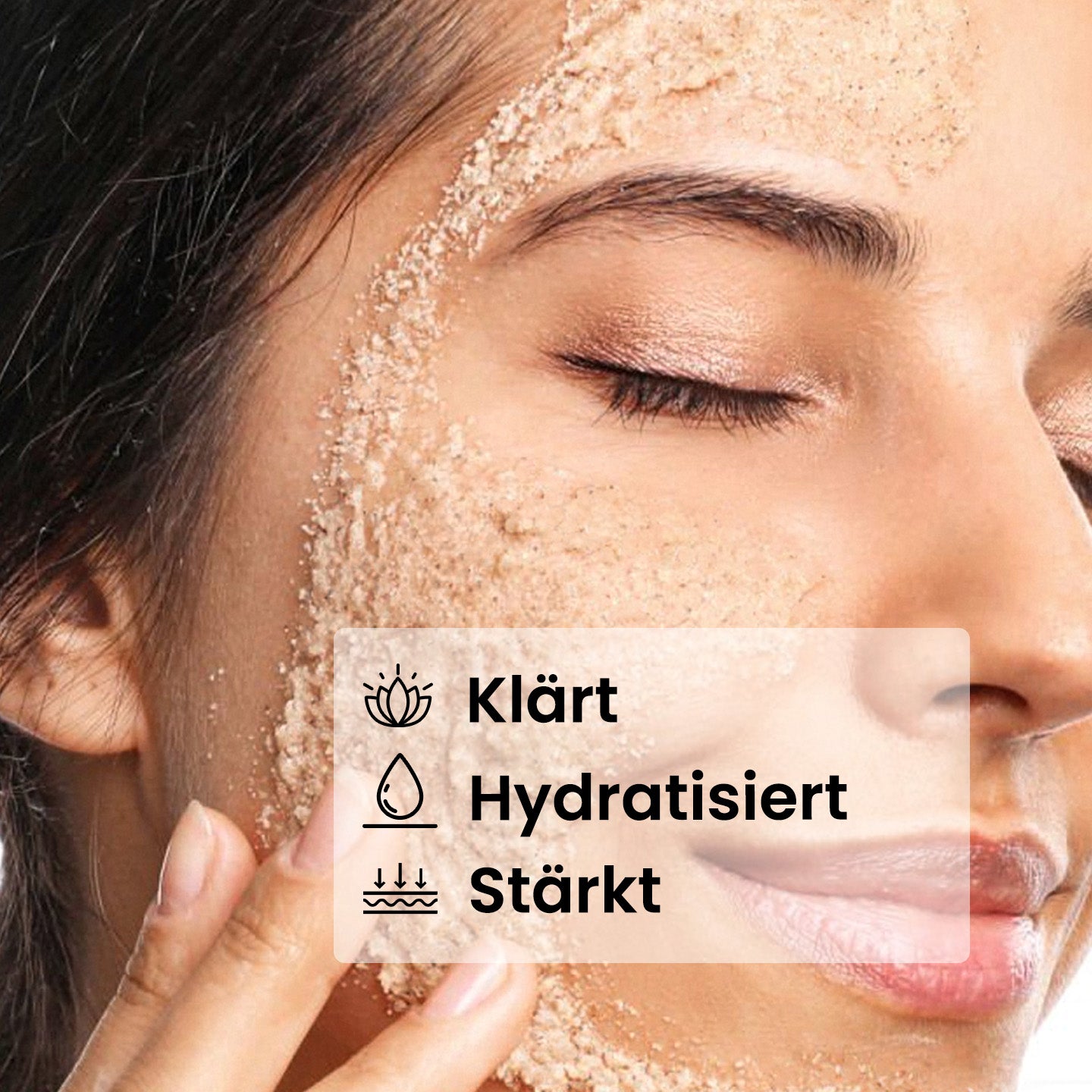 Straffendes Gesichtspeeling