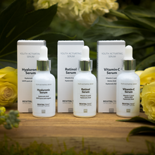 Laden Sie das Bild in den Galerie-Viewer, Vitamin-C + Retinol + Hyaluronsäure Serum
