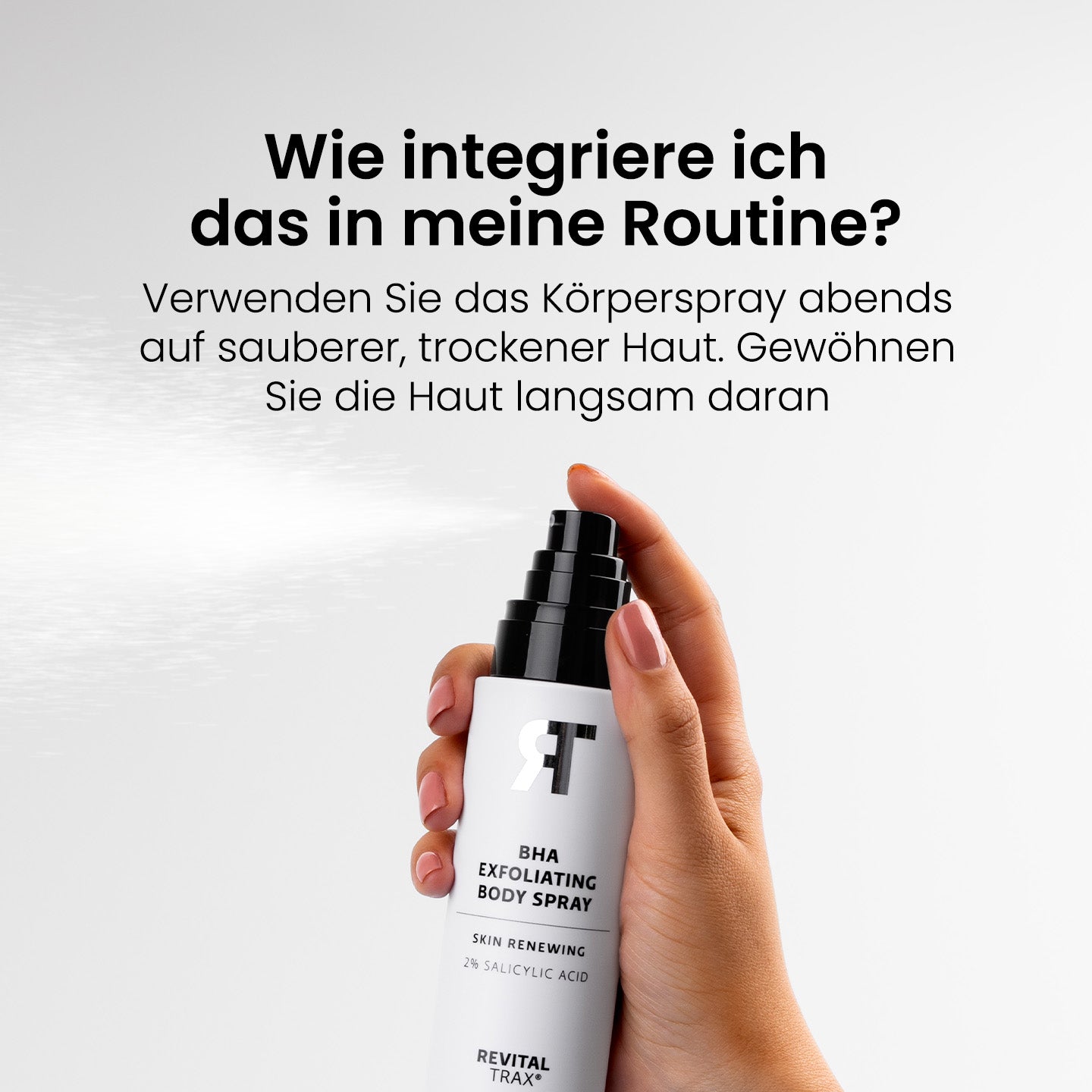 BHA-Set: Reiniger + Serum + Lotion + Körperspray