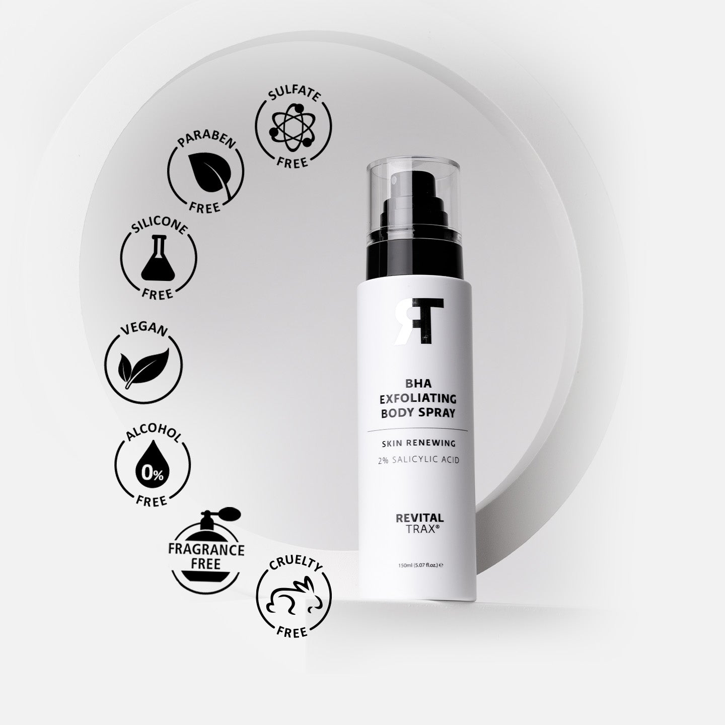 BHA-Set: Reiniger + Serum + Lotion + Körperspray