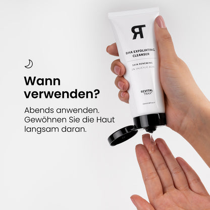 BHA-Set: Reiniger + Serum + Lotion + Körperspray