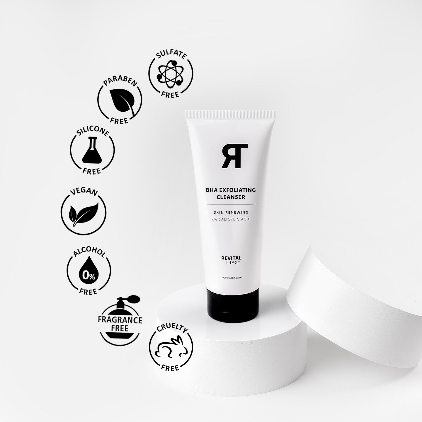 BHA-Set: Reiniger + Serum + Lotion + Körperspray