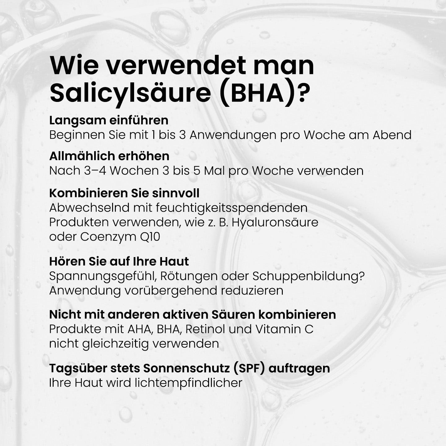 2% BHA Salicylsäure Serum