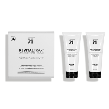 Anti-Aging Schönheits Kollagen Komplex + Anti-Haarausfall Shampoo & Conditioner