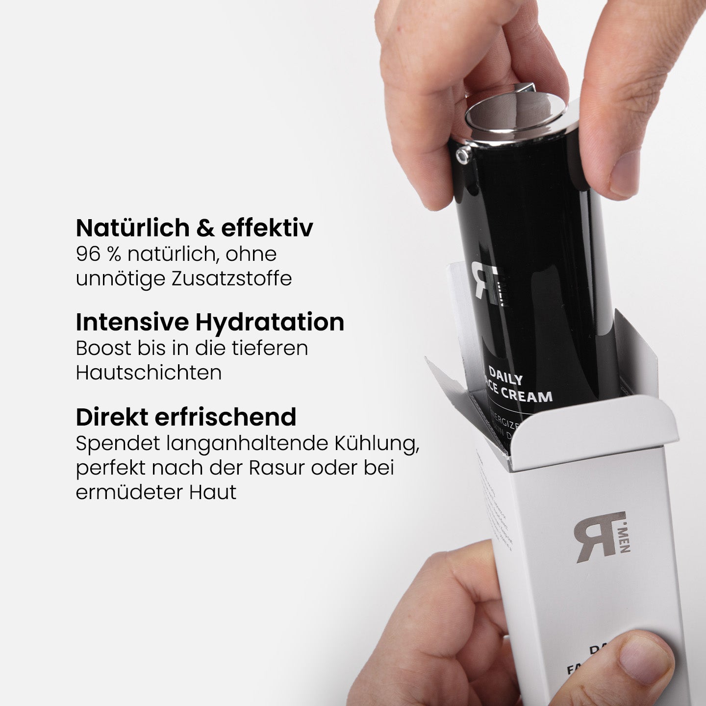 Tägliche Gesichtscreme für Männer