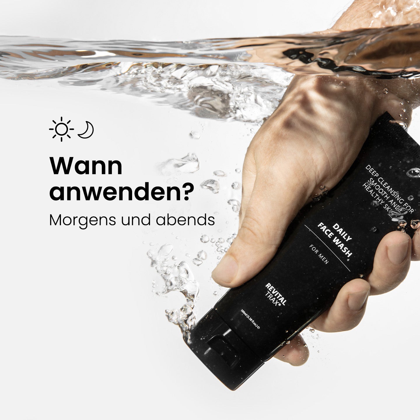 Tägliche Gesichtsreinigung für Männer