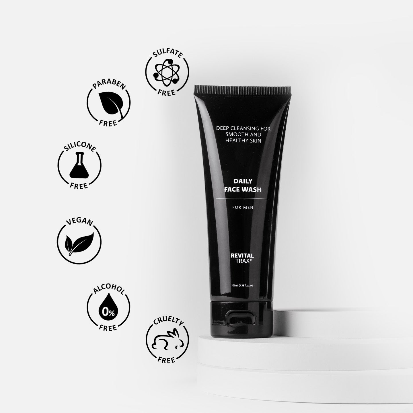 Tägliche Gesichtsreinigung für Männer