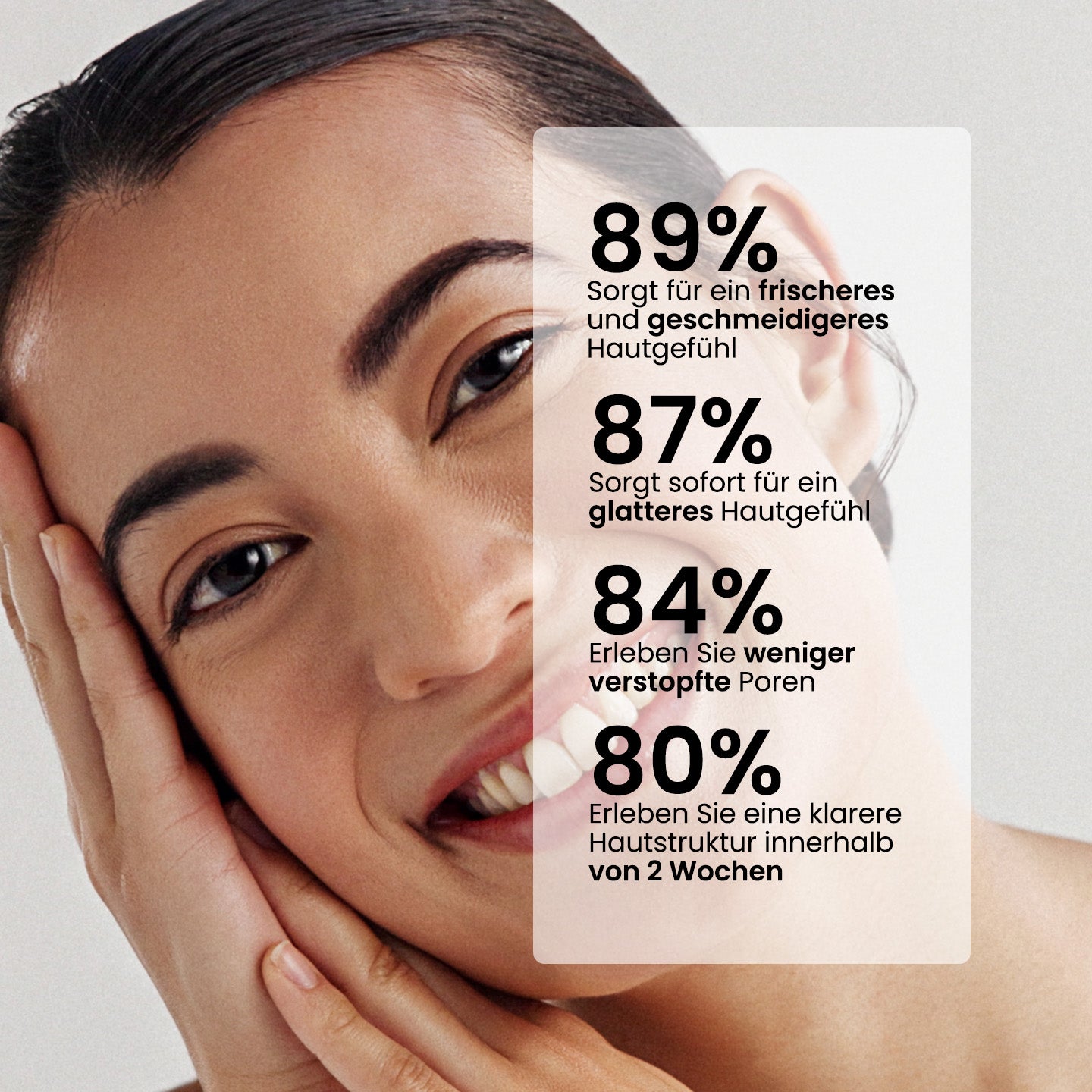 Exfolierendes Gesichtspeeling