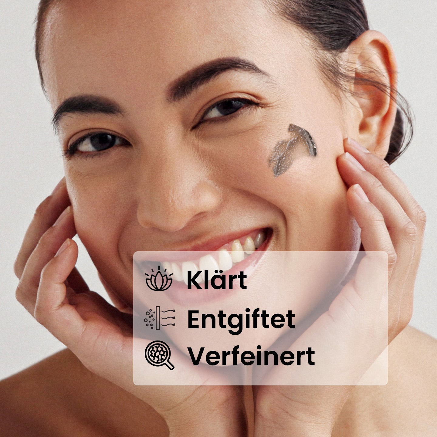 Exfolierendes Gesichtspeeling