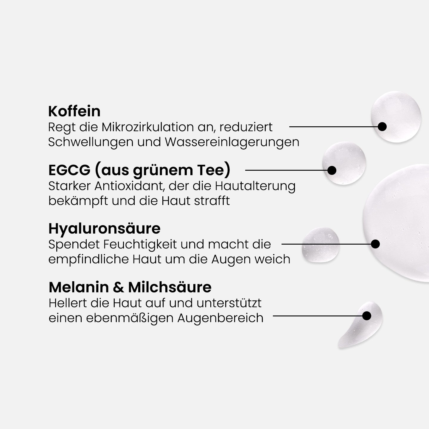 Lifting Augenserum – 5 % Koffein + EGCG