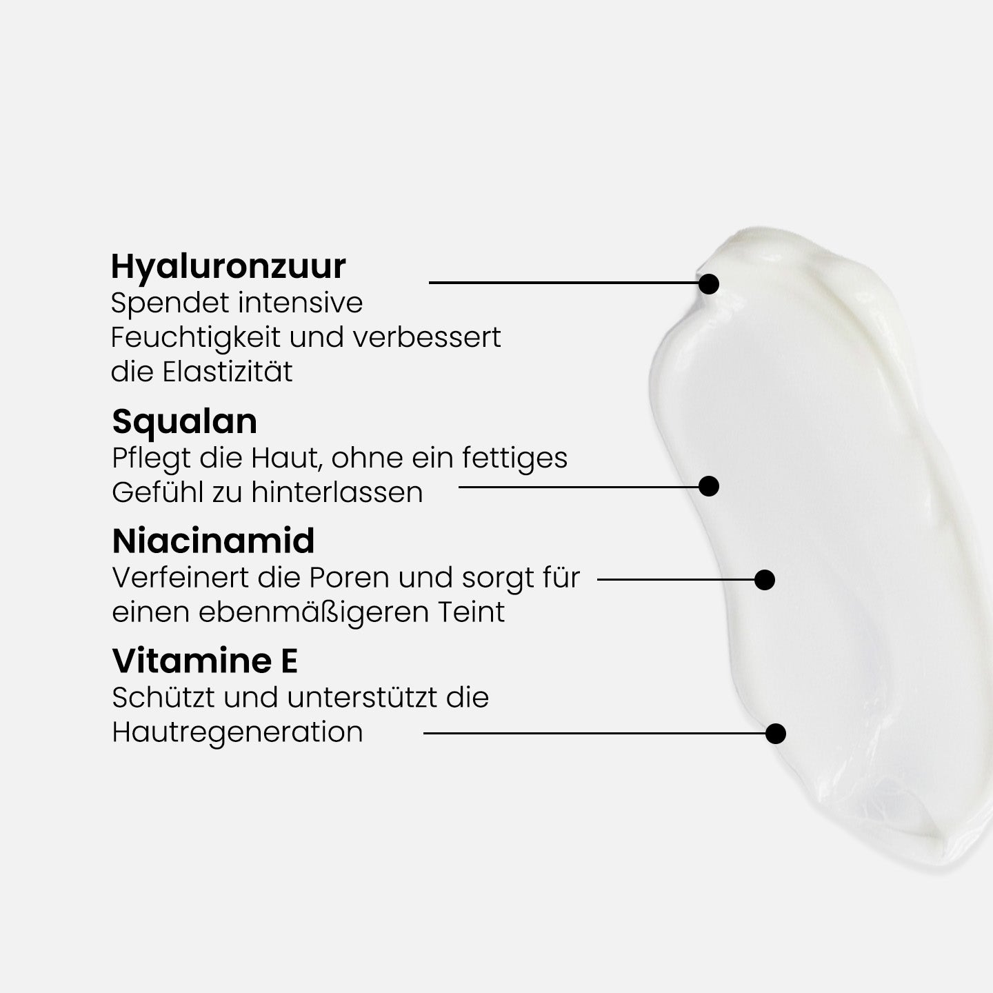 Tages- und Nachtcreme mit Hyaluronsäure