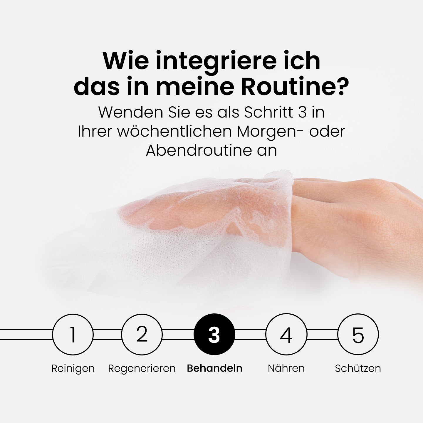 Hyaluronsäure-Sheet-Maske