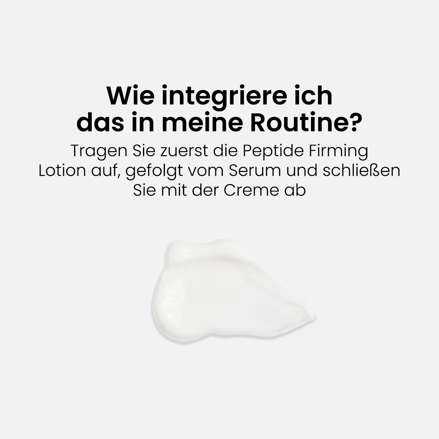 Peptid-Straffendes Creme für Hals und Dekolleté