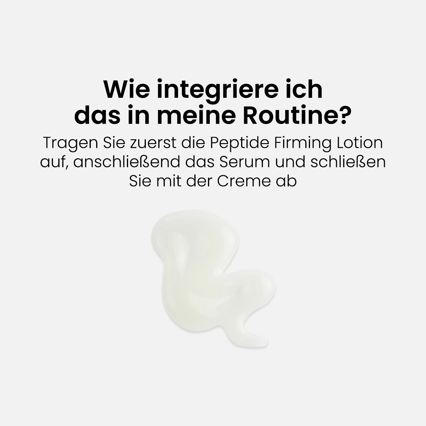 Peptid-Straffendes Serum für Hals und Dekolleté