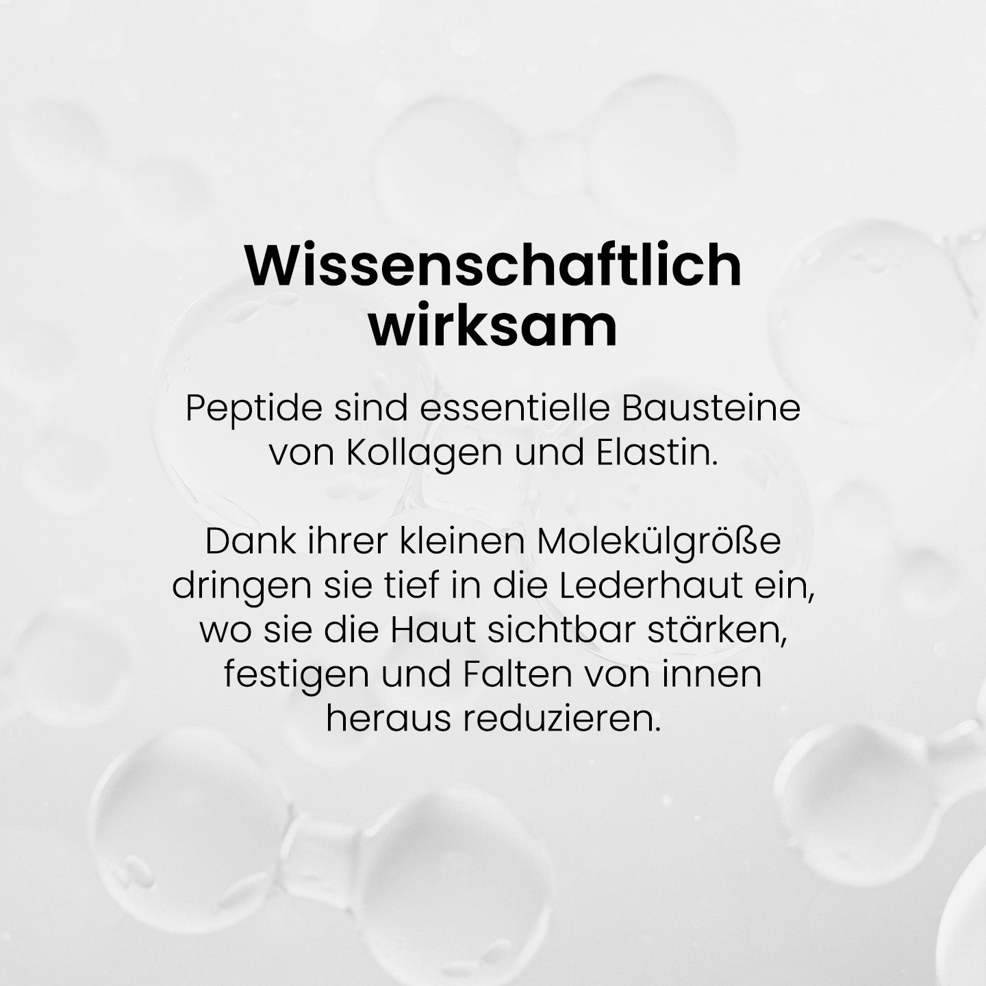 Peptid-Straffendes Serum für Hals und Dekolleté