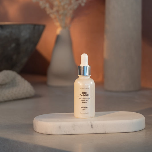 Q10-Bundle: Öl + Serum + Tages- und Nachtcreme