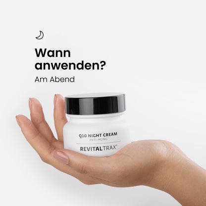 Q10-Bundle: Öl + Serum + Tages- und Nachtcreme