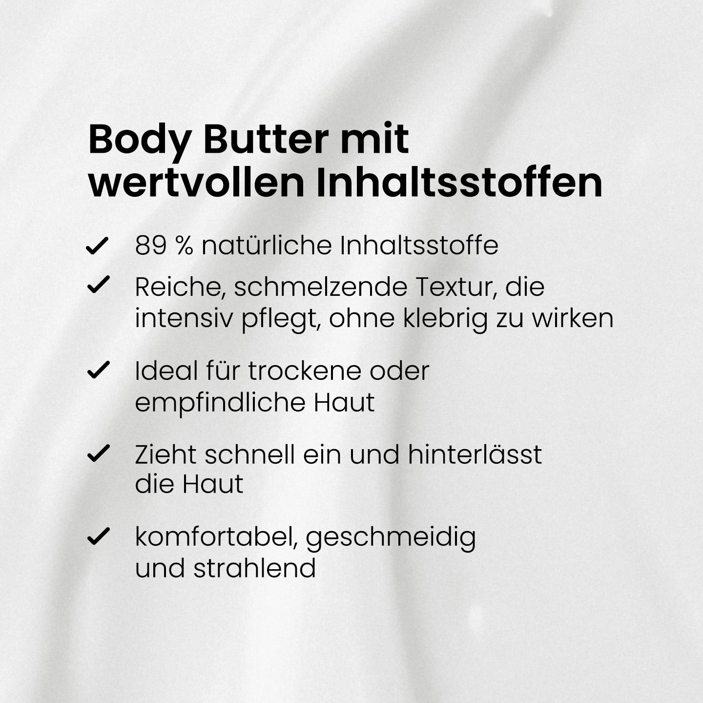 Seidig-zarte Luxus Körperbutter