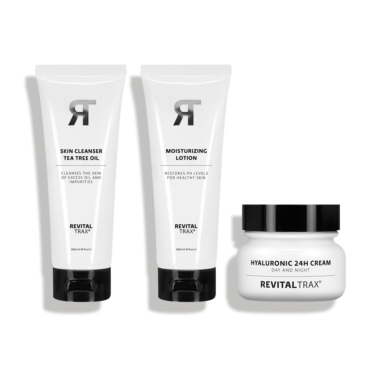 Gesichtsreiniger  + Gesichtslotion + Hyaluronsäure Creme
