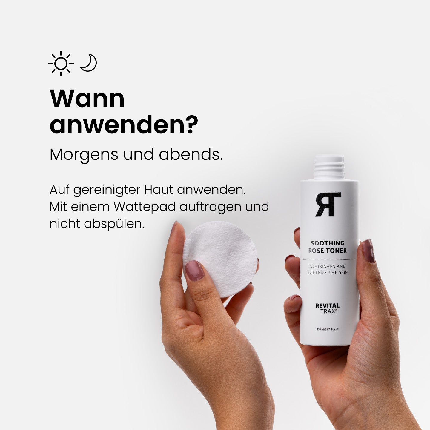 Beruhigender Rosen Toner