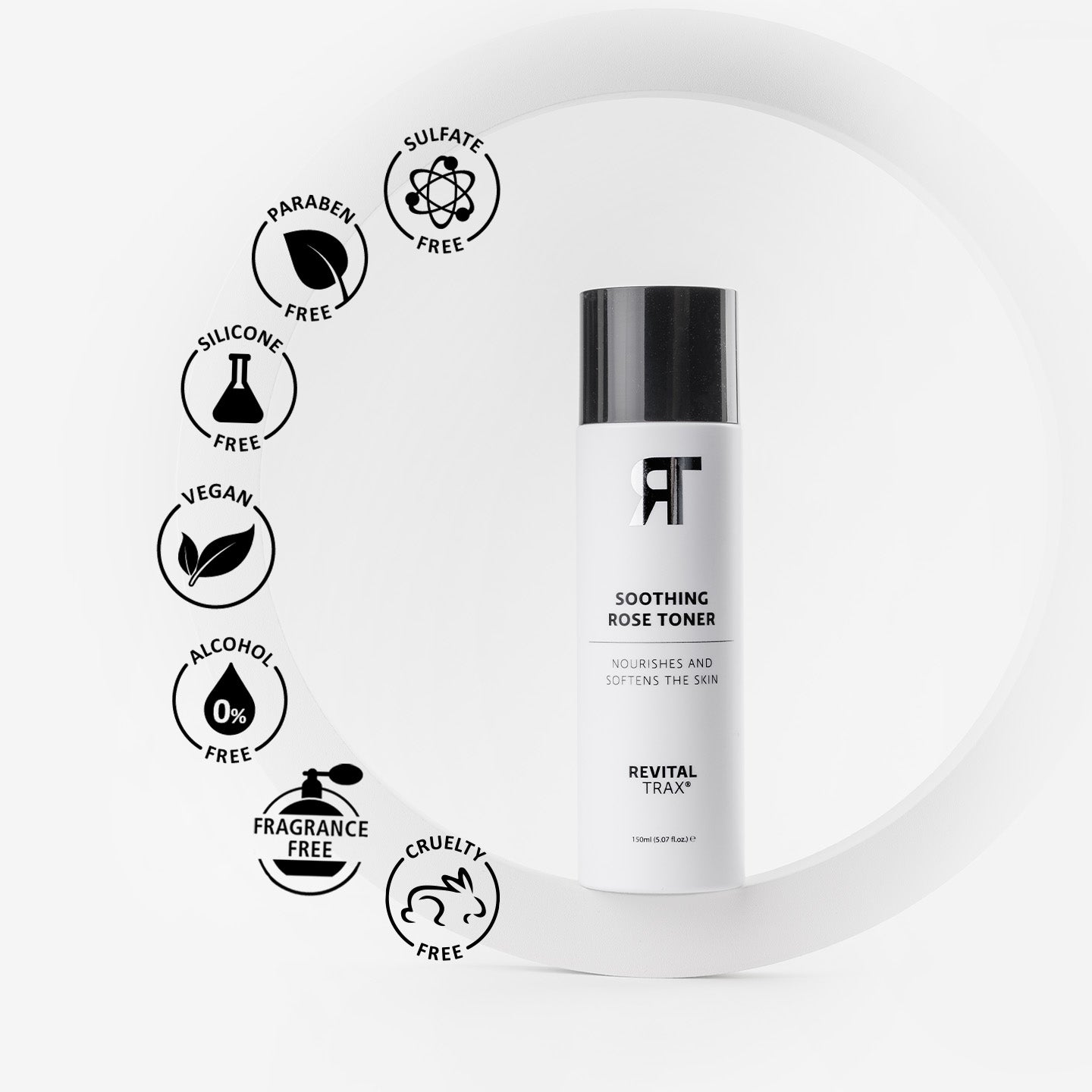 Beruhigender Rosen Toner