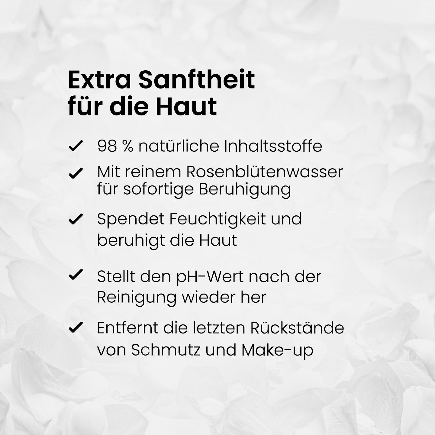 Beruhigender Rosen Toner